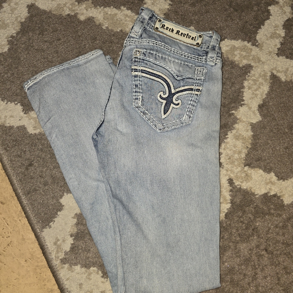 Rock Revival Light Blue Women's Jeans